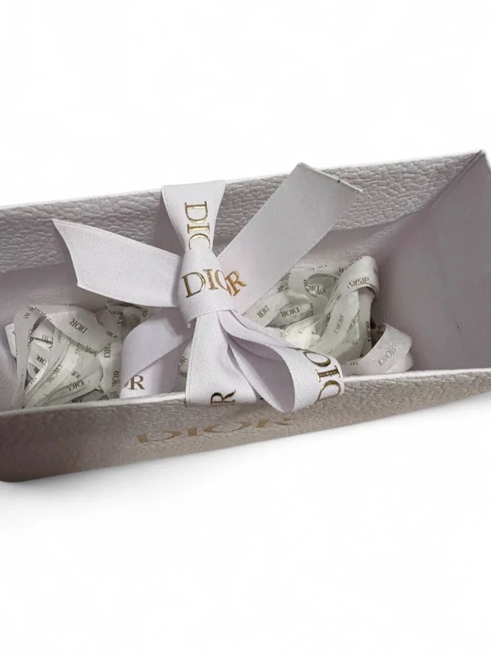 DIOR white paper gift bag